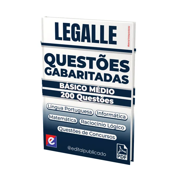 Questões Gabaritadas de Básico Médio – Banca LEGALLE